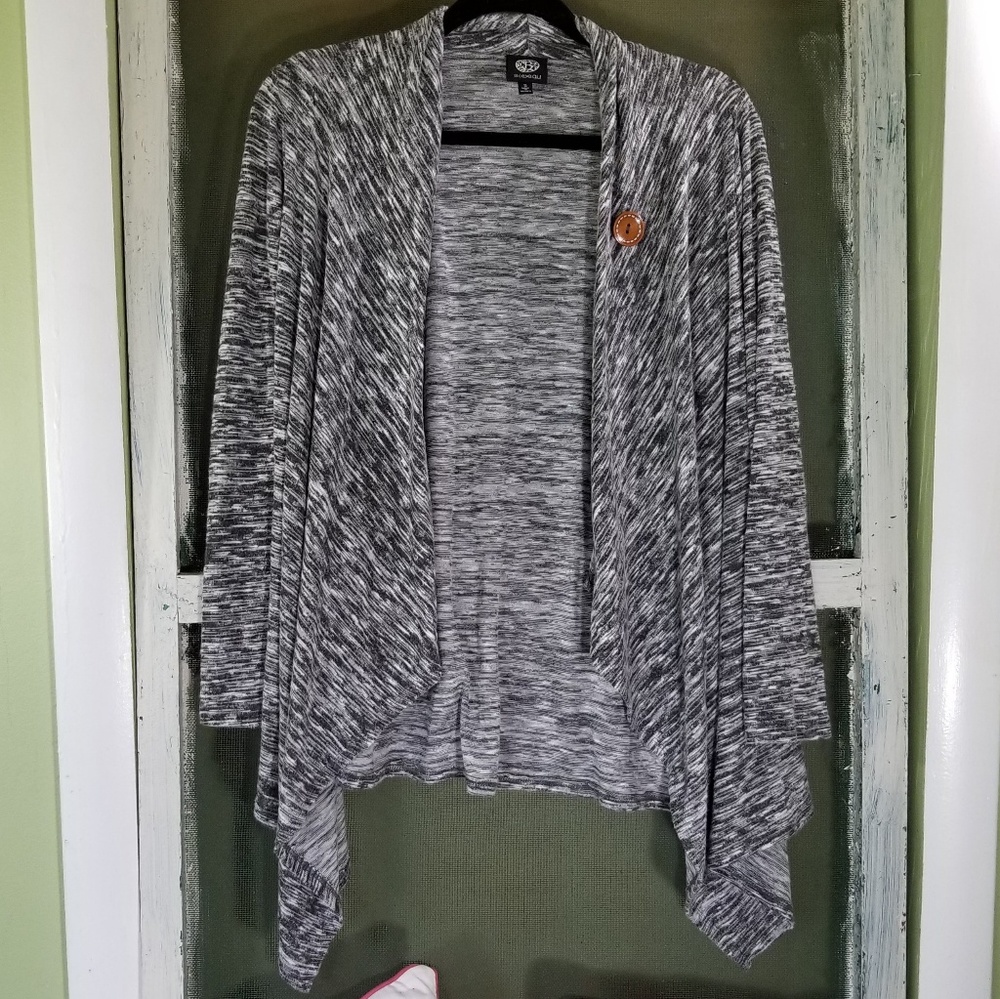 Bobeau grey cardigan